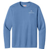 A4 Cooling Performance Long Sleeve Tee - Light Blue