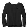 Mercer+Mettle Women's Stretch Drop Shoulder Pullover - Deep Black