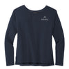Mercer+Mettle Women's Stretch Drop Shoulder Pullover - Night Navy