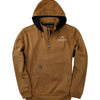 Dri-Duck Mission Quarter-Zip Hooded Pullover - Saddle