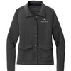 Brooks Brothers Omen's Mid-Layer Stretch Button Jacket - Grey Heather