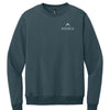 District Perfect Weight Fleece Crew - Steel Blue