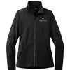 Women's Port Authority Accord Stretch Fleece Full-Zip - Black