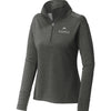 Sport-Tek Women's Sport-Wick Flex Fleece 1/4 ZIP - Heather Grey