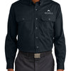 CornerStone Long Sleeve Ripstop Shirt - Navy Blue