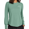 Mercer+Mettle Women’s Stretch Jersey Long Sleeve Blouson Top - Sage