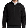 Port Authority Glacier Soft Shell Jacket - TALL - Black/Chrome