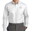 Brooks Brothers Wrinkle-Free Stretch Nailhead Shirt - TALL - White