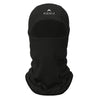 CornerStone Rib Knit Face Mask - Black/Chrome