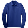 Port Authority Silk Touch Long Sleeve Polo - TALL - Royal