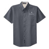 Port Authority Short Sleeve Easy Care Shirt - TALL - Steel