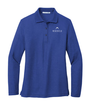 Port Authority Women's Silk Touch Long Sleeve Polo