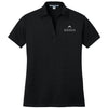 Port Authority Women's Performance Fine Jacquard Polo - Black