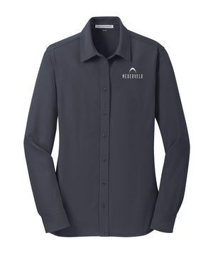 Port Authority Women's Dimension Knit Dress Shirt