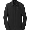 Port Authority Women's Dimension Knit Dress Shirt - Black