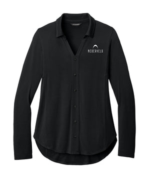 Port Authority Women’s Luxe Knit Button Tunic