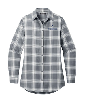 Port Authority Women's Plaid Flannel Tunic