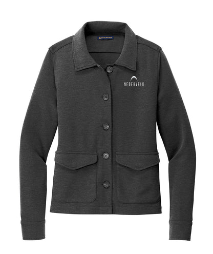 Brooks Brothers Omen's Mid-Layer Stretch Button Jacket