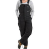 Women's Softstone Duck Insulated Bib Overalls - Black