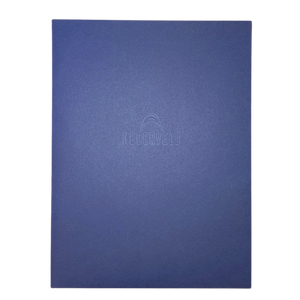 Blue Pocket Folder