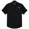 CornerStone Short Sleeve Select Ripstop Shirt - Black