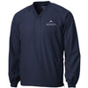 Sport-Tek V-Neck Raglan Wind Shirt - Navy