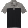 Port Authority Fine Pique Blend Blocked Polo - Black