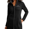 Port Authority Women's Arc Sweater Fleece Long Jacket - Black