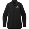 Port Authority Women's C-Free Double Knit 1/4-Zip - Black
