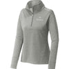 Sport-Tek Women's Sport-Wick Flex Fleece 1/4 ZIP - Light Grey Heather