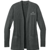 Port Authority Women's Easy Care Open-Front Cardigan Sweater - Charcoal