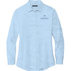 Mercer + Mettle Women's Long Sleeve Stretch Woven Shirt - Blue