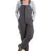 Women's Softstone Duck Insulated Bib Overalls - Titanium