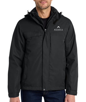 Port Authority Herringbone 3-in-1 Parka