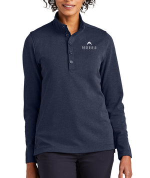 Brooks Brothers Women’s Mid-Layer Stretch 1/2-Button