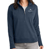 TravisMathew Women’s Ocean Villa 1/4-Zip - Blue Heather