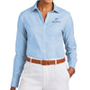 Brooks Brothers Women’s Wrinkle-Free Stretch Pinpoint Shirt - Newport Blue