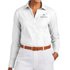 Brooks Brothers Women’s Wrinkle-Free Stretch Pinpoint Shirt - White