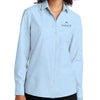 Mercer+Mettle Women’s Long Sleeve Stretch Woven Shirt - Air Blue