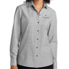 Mercer+Mettle Women’s Long Sleeve Stretch Woven Shirt - Gusty Grey