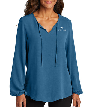 Port Authority Women's Textured Crepe Blouse