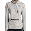 Sport-Tek Women's Triumph Cowl Neck Pullover - Athletic Heather