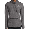 Sport-Tek Women's Triumph Cowl Neck Pullover - Dark Grey Heather