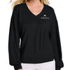 TravisMathew Women’s Long Weekend V-Neck - Black