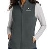 Port Authority Women’s C-FREE Fleece Vest - Grey Steel