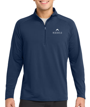 Sport-Tek Sport-Wick Stretch 1/4-Zip Pullover - TALL