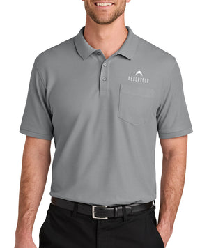 Port Authority Wearever Signature Pique Pocket Polo - TALL