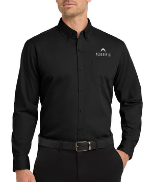 Port Authority Long Sleeve Carefree Poplin Shirt - TALL