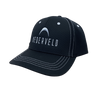 Jersey Mesh Baseball Cap - Black