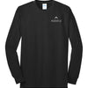 Port Authority Long Sleeve Core Blend Tee - TALL - Black